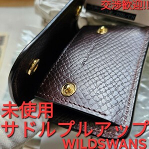 新品!交渉可!タング,tongue,WILDSWANS,サドルプルアップ,型押し,サドル,saddle,ワイルドスワンズ,財布,小銭,カード,札,レザー,革,チョコ