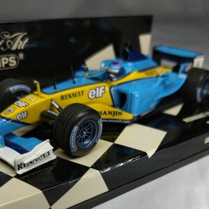 ミニカー 1/43 ミニチャンプス RENAULT F1 TEAM R23 F.MONTAGNY TEST DRIVER 03