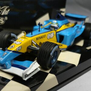 ミニカー 1/43 ミニチャンプス RENAULT F1 TEAM R23 A.MCNISH 3RD DRIVER 2003