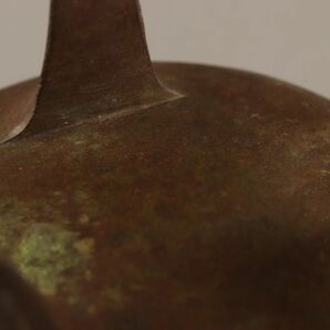 中国古玩 唐物 古銅造 饕餮文 香炉 時代物 極上品 初だし品 C4017の画像10