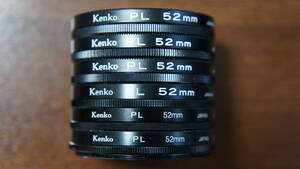 [52mm] Kenko PL 偏光フィルター 380円/枚 最後の1枚