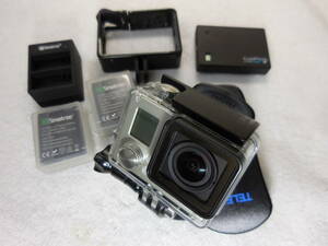  GoPro HERO3 デジタルビデオカメラ アクションカメラ 防水ケース 予備バッテリー×２ 美品