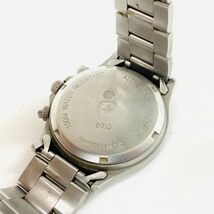 T650-I58-212 ◎ SWISS MILITARY スイスミリタリー CHRONOGRAPH クロノグラフ デイト クオーツ 3針 約37mm メンズ 腕時計 9015 時計 ④_画像7