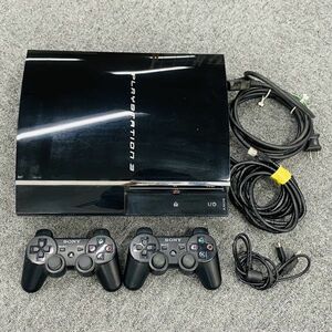 X628-Z10-235 SONY ソニー PlayStation3 プレイステーション3 ブラック CECHA00 通電確認済み コントローラー/コード付属 ゲーム機 玩具 ④