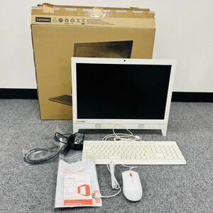 T213-Z5-602 Lenovo レノボ ideacentre AIO 310-20IAP デスクトップパソコン 本体 通電確認済み 箱/キーボード/マウス付き ホワイト PC ②