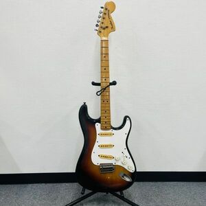 Y253-Z9-418 Fresher STRAIGHTER フレッシャー ストラト エレキギター 本体 ブラウン 105×32.5×4.5(約/㎝) 弦楽器 楽器 ギター バンド ②