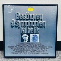 Y215-Z14-25 BEETHOVEN.9 SYMPHONIEN. KUBELIK クーベリック/ベートーヴェン交響曲 レコード ケース付き クラシック 昭和レトロ 音楽 LP ②_画像1