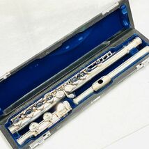 Y007-Z13-71 Muramatsu Flute EX MODEL ムラマツフルート 村松 管楽器 楽器 ハード/ソフトケース付き TOKOROZAWA JAPAN フルート ①_画像10