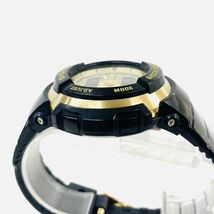 Y604-Z5-680 CASIO カシオ G-SHOCK ジーショック クオーツ 2針 デジタル 箱付き ブラック×ゴールド メンズ 腕時計 G-300G ウォッチ 時計④_画像3