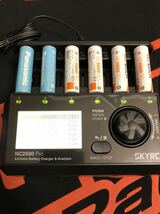 ラスト1台! SKYRC NC2500 Pro 単3,単4充電池用コンパクト急速充電器 ミニ四駆の急速充電に 新品!_画像6