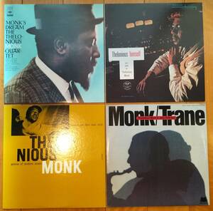 セロニアス・モンク　Thelonious Monk LP 4点 (5枚)