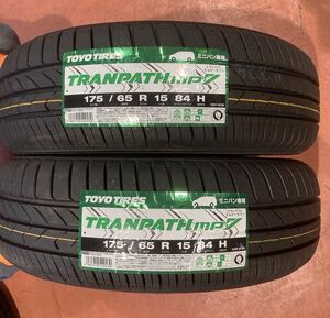 トーヨータイヤ タイヤ TRANPATH mp7 トランパス mp7 15インチ 175/65R15 84H 未使用　2本セット