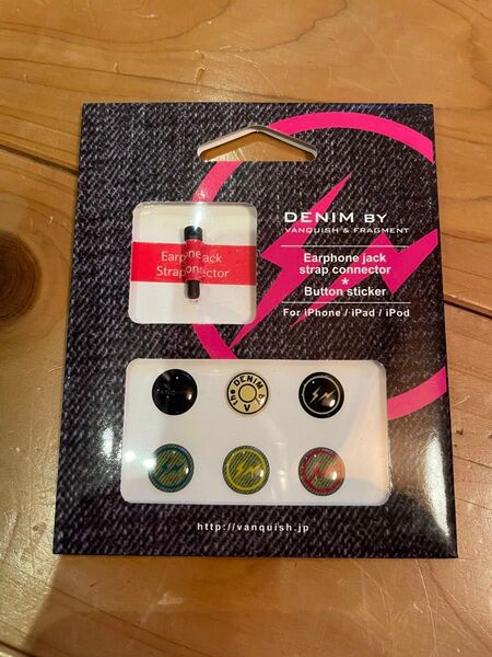 新品 未開封 DENIM BY VANQUISH & FRAGMENT iPhoneステッカーセット フラグメント ヴァンキッシュ