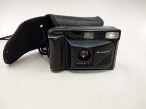 0202-0011　 中古★コンパクトフィルムカメラ★ パナソニック Panasonic C-D340EF Auto Flash ブラック