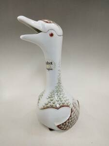 0126-0005 　古酒/未開封　シャボー XO ホワイトグース 白 陶器 アルマニャック CHABOT GOOSE