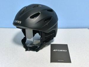 【送料込】★中古★ GIRO G9 ヘルメット マットブラック XLサイズ 62.5cm～65cm スノーボード スキー 自転車 ジロ