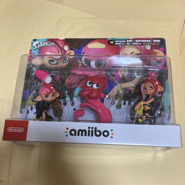 2024年最新】Yahoo!オークション -amiibo トリプルセット タコガールの 