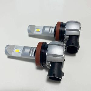 最新CSP搭載 H8 H11 H16 LED フォグランプ ホワイト&イエロー 2色切替