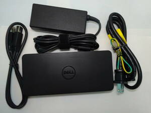 DELL Display Link 4K Piug and Display Model:D3100 デル・ドッキング・ステーションUSB 3.0 付属品:純正アダー,USB3.0コード #1