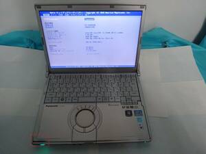 Panasonic 機器名称:CF-S10 品番:CF-S10EYPDR CPU:i5-2540M 2.5GHｚメモリ:4096MB HDD:180GB DVD:MULTI 本体のみ (ジャンク出品） #1