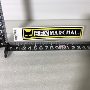 マーシャル SEV MARCHAL ステッカー 正規品 検）Marshall セブ シビエ ルーカス ピア PIAA ロゴ CIBIE 角 デカール 凸の画像2