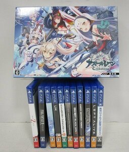 ■【中古】 PS4 ソフト アズールレーン クロスウェーブ [限定版]・ WORLD WAR Z・ ファイナルファンタジーVII REMAKE 他　 計12本