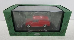 ■ EBBRO エブロ AUSTIN MINI 1/4ton VAN オースチン ミニ バン （レッド）（1/43スケール 44560） ミニカー