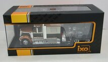 ■ IXO-MODELS イクソ トレーラーヘッド インターナショナル ローンスター 2010 TR152.22 brown metallic / black 1:43_画像1