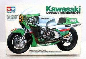 ■【未組立】小鹿もの TAMIYA 1/12 オートバイシリーズ No.28 カワサキ KR500 グランプリレーサー プラモデル タミヤ ミニカー