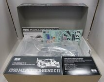 ■【未使用品】TAMIYA タミヤ 1/10RC 1990 メルセデス・ベンツ C 11 ラジコン自動車_画像2