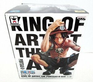 ■【汚れあり】ワンピース KING OF ARTIST THE PORTGAS・D・ACE ポートガス・D・エース フィギュア プライズ