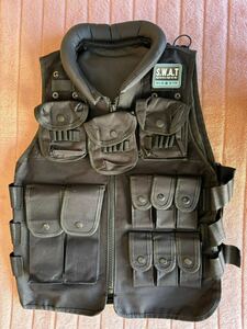 タクティカルベスト サバゲー ミリタリー SWAT CQB コスプレ 入門用にどうぞ！