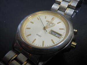 SEIKO セイコー SPIRIT AGS 5M23-7A60 KINETIC キネティック メンズ腕時計