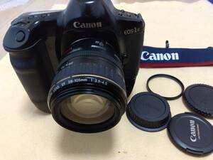 Canon キャノン EOS-1N 一眼レフカメラ レンズ ウルトラソニック EF 28-105㎜ F3.5-4.5 通電 シャッターOK