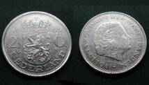 オランダ旧硬貨　ベアトリス/ユリアナ　5・10・25セント/1・2.5・5ギルダーまとめて15枚 #N9_画像9
