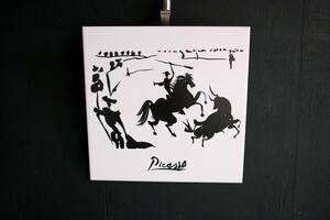 [8917] Picasso . board 20cm wall decoration wall art picasso art . cow pabropablokyubizm