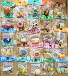 ② 28個セット 新品・未開封 【 イワコー おもしろ消しゴム 】 スイーツ/ユニコーン/飛行機/ コアラ 消しゴム 　　お楽しみ会　パーティ