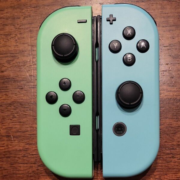 Nintendo Switch　ジョイコン　動作確認済　どうぶつの森　カスタム品　訳あり