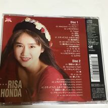 本田理沙 2枚組ＣＤ「アイドルミラクルバイブルシリーズ RISA HONDA」 ベスト盤　カラオケ収録_画像2
