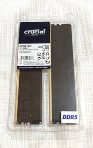 Crucial クルーシャル DDR5-5200 32GB (16GBx2枚) CT2K16G52C42U5 PC5-41600