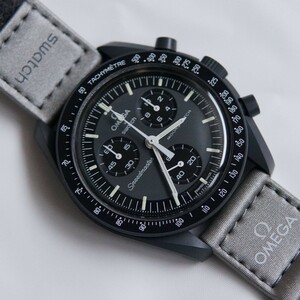 ムーンスウォッチ MoonSwatch マーキュリー Mercury SO33A100 腕時計 クロノグラフ 23年9月購入 国内正規品 スピードマスター オメガ