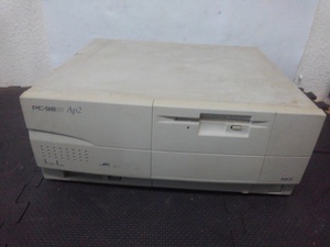 NEC　PC9821Ap2/u8w　内部画像あり　ずっしり　レトロパソコン　旧型PC　本体のみ　PC9821ap2　佐川100サイズ