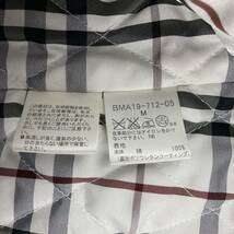 美品 バーバリーブラックレーベル グレンチェック ステンカラーコート BURBERRY BLACK LABEL キルティング 秋冬 ノバチェック_画像9