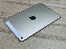 ◇超美品 バッテリー92% docomo SIMフリー Apple iPad mini4 16GB MK712J ゴールド 第４世代_画像6