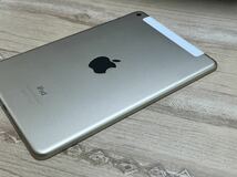 ◇超美品 バッテリー92% docomo SIMフリー Apple iPad mini4 16GB MK712J ゴールド 第４世代_画像4