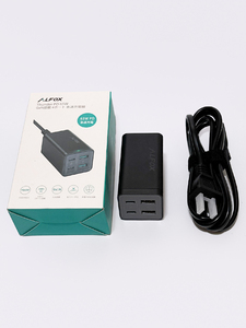 [YON-A61227094] Alfox PC001 PD充電器 65W USB-A&USB-C 4ポートTypeC急速充電器 iPhone iPad MacBook Android ノートPC等 PSE