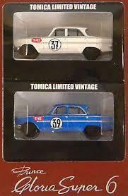 トミカリミテッド プリンス グロリア 日本グランプリ 2MODELS 　TOMICA LIMITED VINTAGE ゼッケン39　37