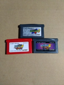 GBA ロックマンエグゼ3+ロックマンエグゼ4 トーナメントレッドサン+ロックマンエグゼ5 チームオブブルース 3本セット