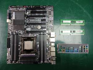 [ operation goods ] motherboard *CPU* memory set goods /GA-X79-UP4*Corei7 4930K*16GB memory ④
