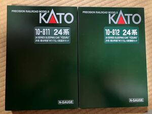 KATO 10-811 10-812 24系寝台特急 ゆうづる 6両基本、増結セット